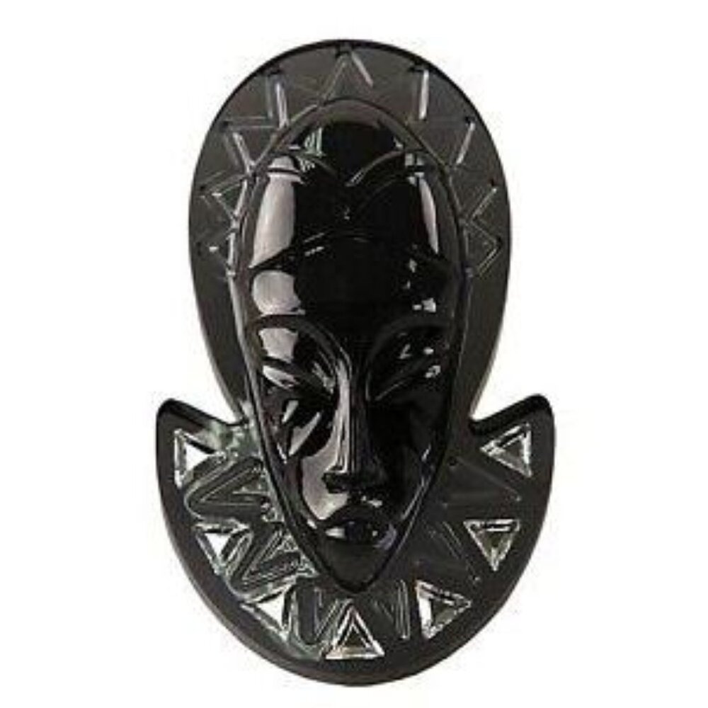 Swarovski African Mask Brooch